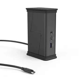 Hama 00200150 USB-C centrmezgls 9 porti 2x HDMI USB-A USB-C LAN