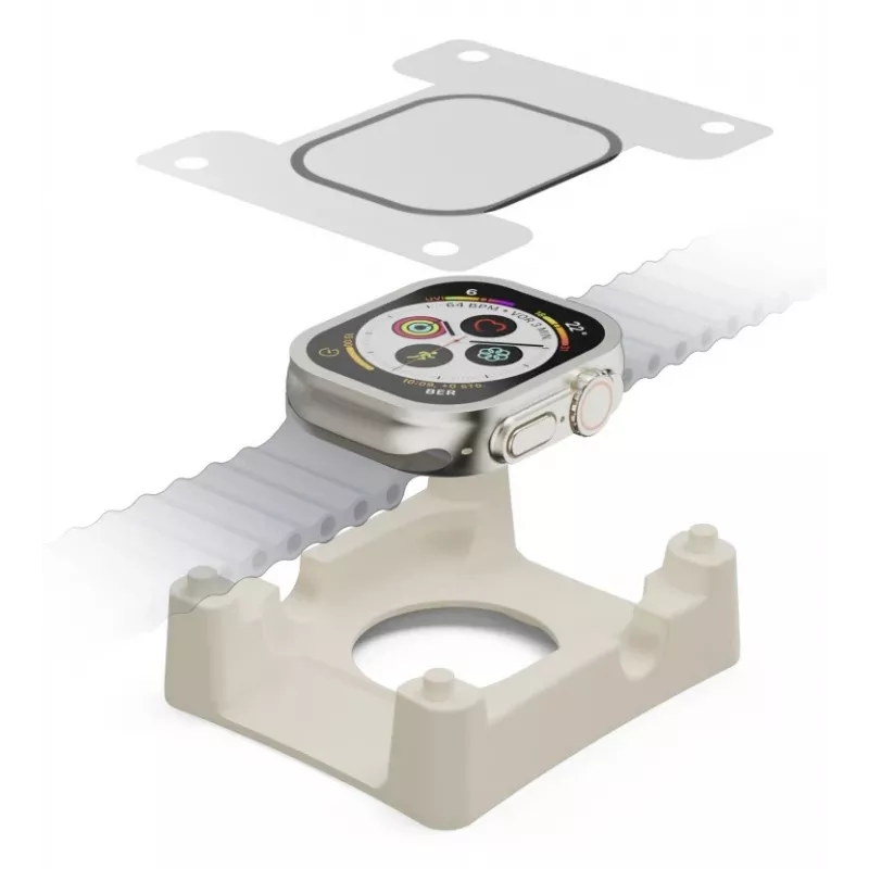 Hama Super Hybrid ekrāna aizsargs, Melns, Caurspīdīgs, Apple Watch Ultra 3