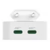 Hama 00125148 ātrais lādētājs viedtālruņiem un planšetēm, balts, 40 W GaN