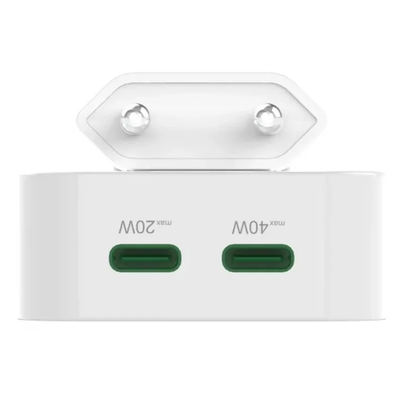 Hama 00125148 ātrais lādētājs viedtālruņiem un planšetēm, balts, 40 W GaN