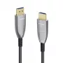 Hama 00202036 HDMI kabelis 15 m HDMI Type A (Standarta) Melns, Pelēks, Sudrabs
