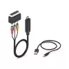 Hama 00205775 video kabeļa adapteris HDMI Type A (Standarta) SCART (21-pin) Melns