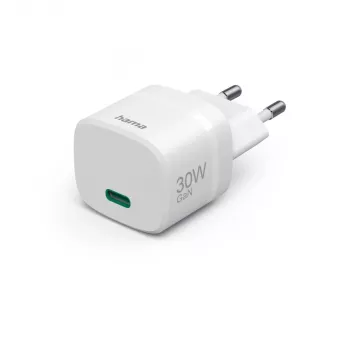Hama 00201964 GaN lādētājs ātrai uzlādei 20W balts