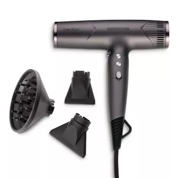 Fēns MEDION LIFE HD2 1740 W, melns, max temp 95 °C, 1.8 m vads