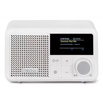 MEDION LIFE S66822 Pārnēsājams DAB+ radio balts