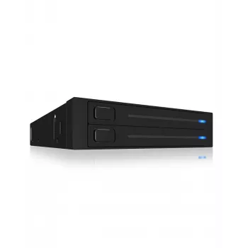 ICY BOX IB-2226StS 3.5 collu cietā diska paliktnis Melns