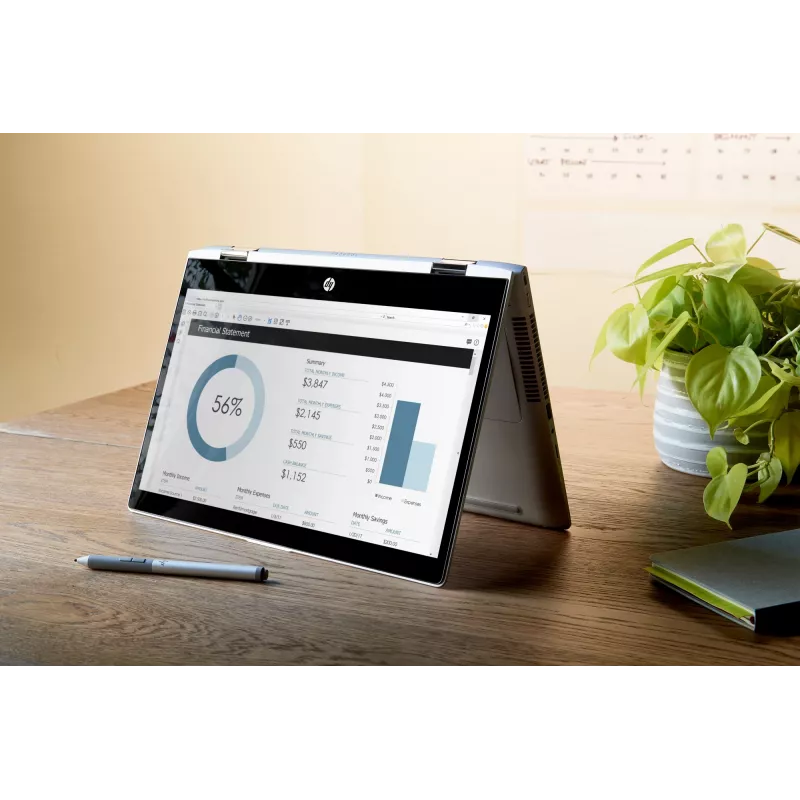 HP Rechargeable Active Pen G3 Sudraba krāsā klēpjdatoriem