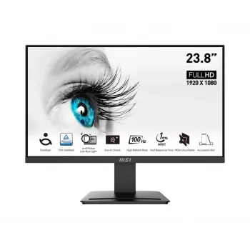 MSI PRO MP2412DE monitors 60.5 cm (23.8 colli) 1920 x 1080 pikseļi Full HD LCD Melns