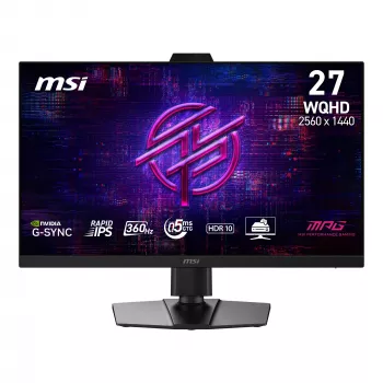 MSI MPG 272QRF X36 27 collu spēļu monitors — 2560×1440 WQHD, Rapid IPS, 0.5 ms, 400 cd/m², USB 2.0 centrmezgls, VESA, augstuma regulēšana