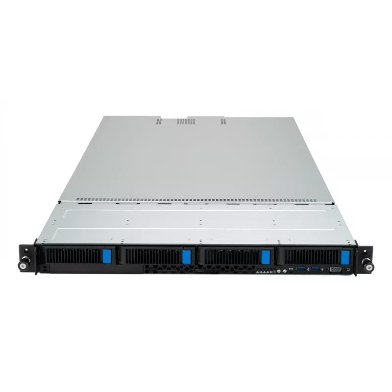ASUS RS501A-E12-RS4 1U statīva serveris (LGA 6096, melns/sudrabs)