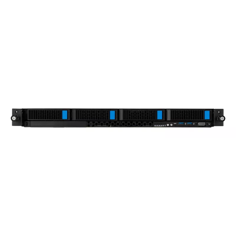 ASUS RS501A-E12-RS4 1U statīva serveris (LGA 6096, melns/sudrabs)