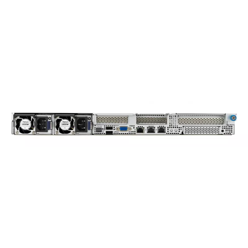 ASUS RS501A-E12-RS4 1U statīva serveris (LGA 6096, melns/sudrabs)