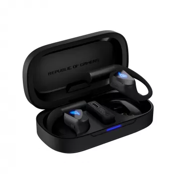 Austiņas ASUS ROG Cetra Open Wireless TWS Bluetooth Ear-hook Melnas, 20–20000 Hz, 116 g