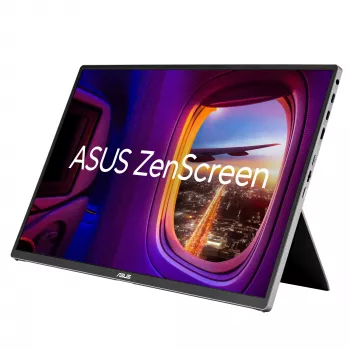 ASUS ZenScreen OLED MQ16FC portatīvais monitors 40.6 cm (16 inch) 1920 x 1200 pikseļi WUXGA Sudrabs