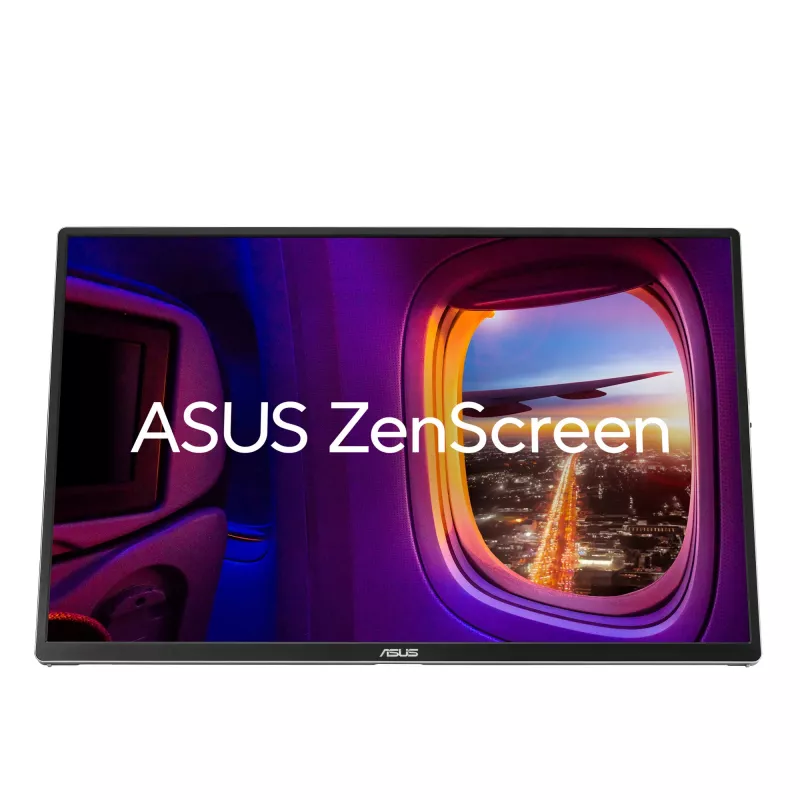 ASUS ZenScreen OLED MQ16FC portatīvais monitors 40.6 cm (16 inch) 1920 x 1200 pikseļi WUXGA Sudrabs