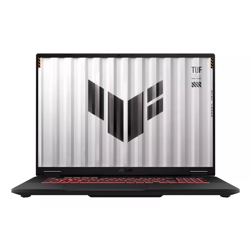ASUS TUF Gaming A18 TUF808UM-DICS8103W AMD Ryzen 7 260 klēpjdators 45.7 cm (18 collu) WUXGA 32 GB DDR5-SDRAM 1 TB SSD NVIDIA GeForce RTX 5060 Wi-Fi 6E (802.11ax) Windows 11 Home Melns, Pelēks