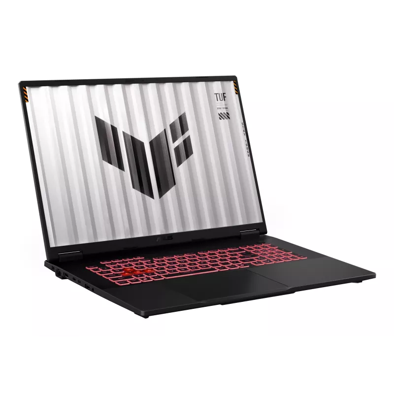 ASUS TUF Gaming A18 TUF808UM-DICS8103W AMD Ryzen 7 260 klēpjdators 45.7 cm (18 collu) WUXGA 32 GB DDR5-SDRAM 1 TB SSD NVIDIA GeForce RTX 5060 Wi-Fi 6E (802.11ax) Windows 11 Home Melns, Pelēks