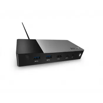 MSI USB-C Docking Station Gen 2 USB 3.2 Gen 2 Type-C Melns