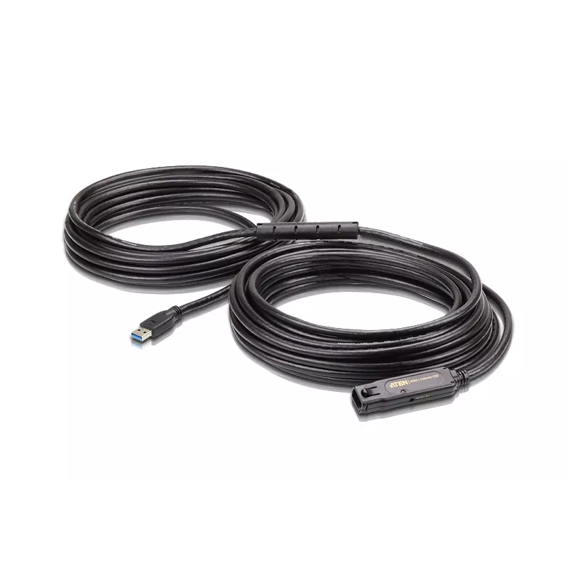 ATEN UE3315 USB kabelis USB 3.2 Gen 1 (3.1 Gen 1) 15 m USB A Melns