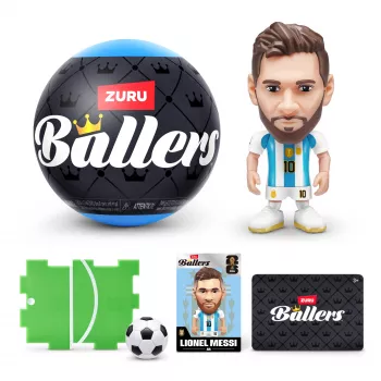 ZURU FIFA WORLD CUP 2026™ Ballers Series 1 kolekcionējamā figūriņa, 3+ gadi, FIFA, Melna