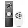 TP-Link Tapo Video Durvju Zvans D235 + D100C, 2K 5MP, 180°, IP66, Bezvadu, Melns/Balts