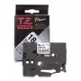 Lentas kasetne Brother TZ-FX641 marķēšanas iekārtām, laminēta 18 mm, melns uz balta