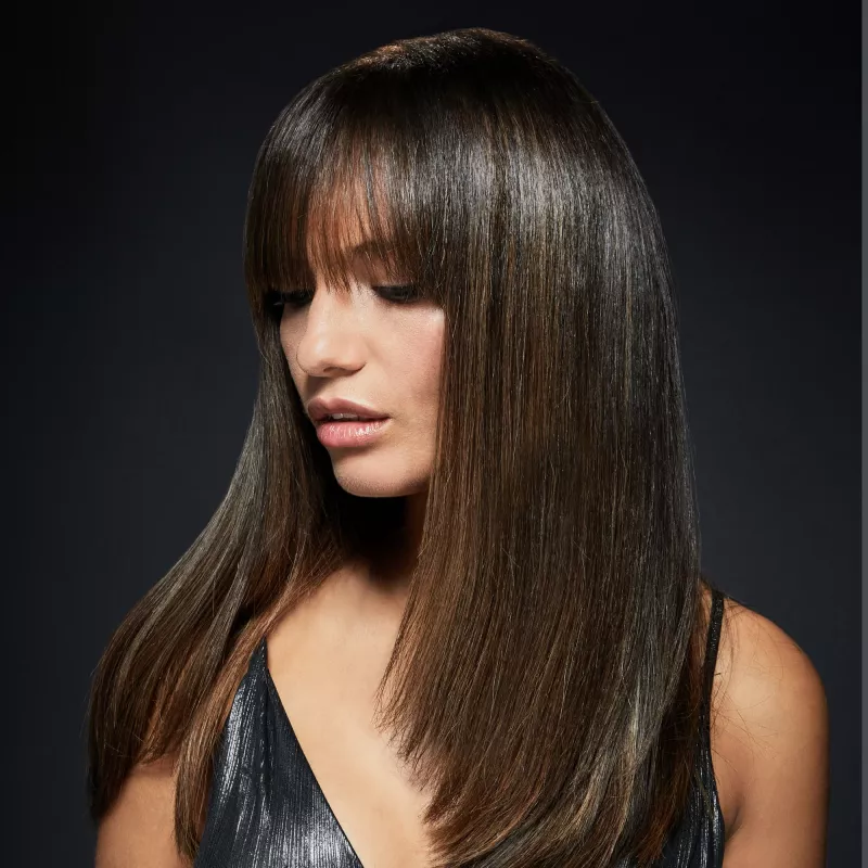 Revamp Progloss Deepform Straight & Style Blow karstā gaisa suka, melna, 550 W, 3 m