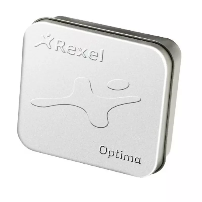 Rexel Optima Nr.56 skavas, 3750 gab., alumīnija kārba