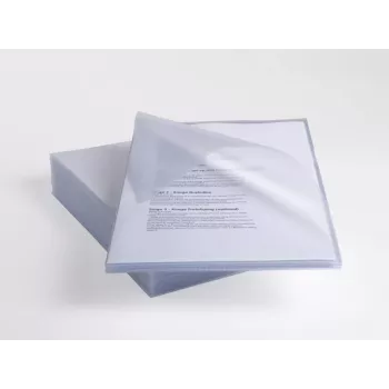 Rexel Anti-Slip A4 Mapes Caurspīdīgās (25 gab.), Polipropilēns, 20 loksnes