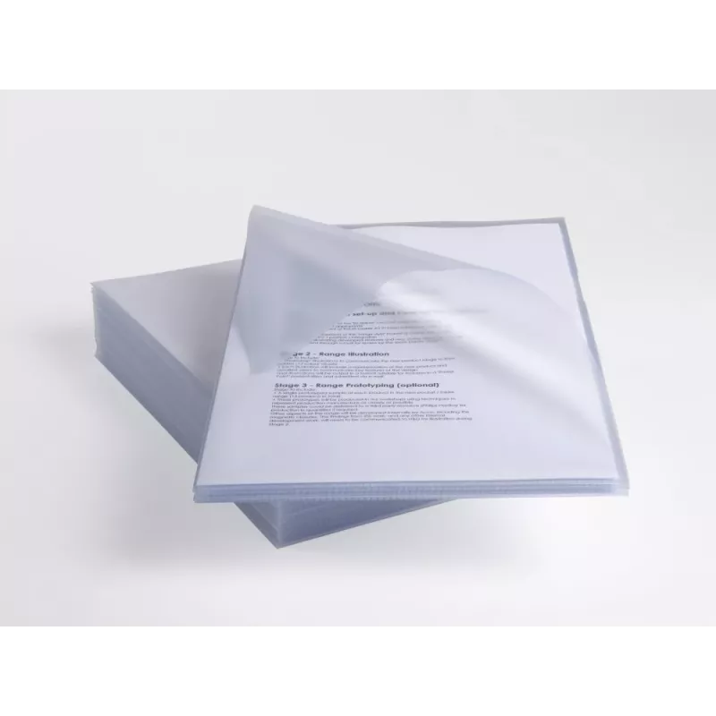 Rexel Anti-Slip A4 Mapes Caurspīdīgās (25 gab.), Polipropilēns, 20 loksnes