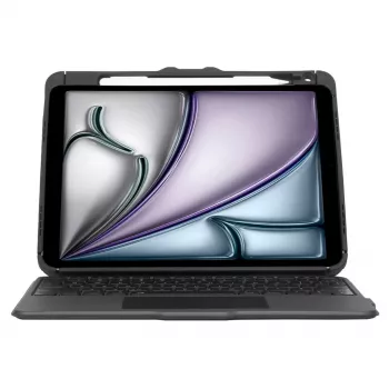Targus VersaVu Bluetooth tastatūras maciņš iPad Air (M2) 11 inch un iPad (10. paaudze) 10.9 inch — UK QWERTY, melns