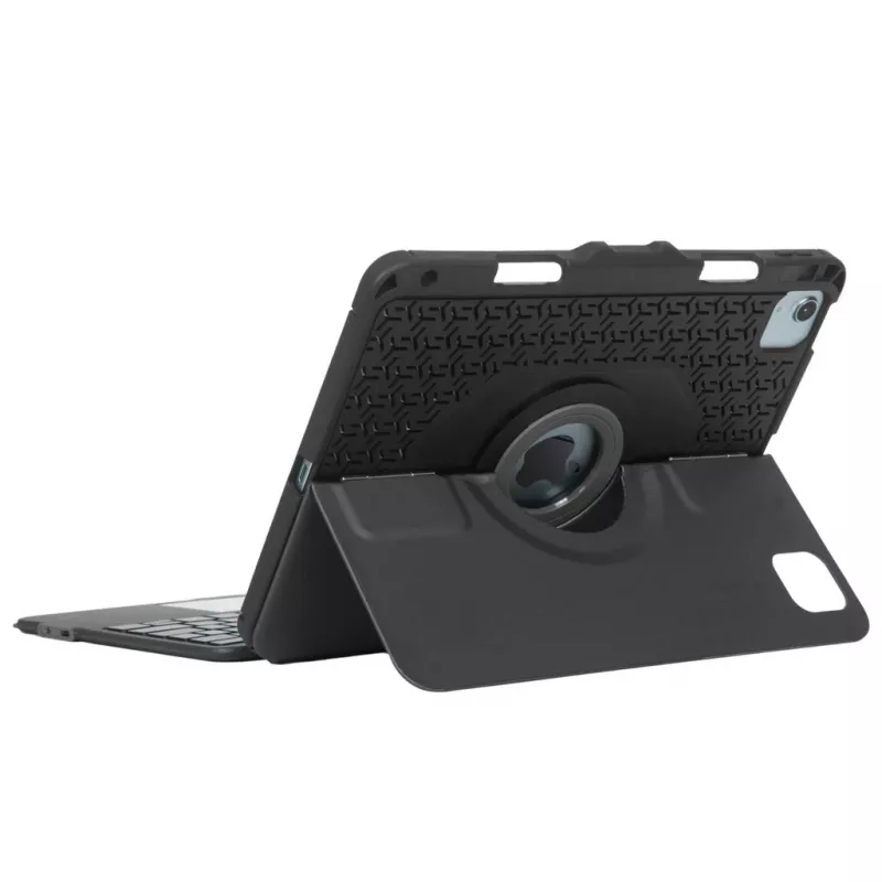 Targus VersaVu Bluetooth tastatūras maciņš iPad Air (M2) 11 inch un iPad (10. paaudze) 10.9 inch — UK QWERTY, melns