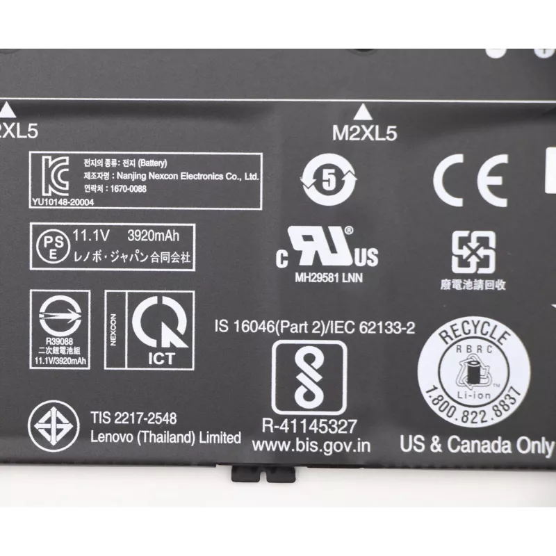 Lenovo 5B10X02603 akumulators klēpjdatoram