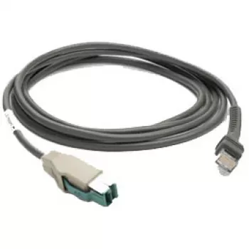 Motorola USB kabelis Power+, pelēks, 2.1 m