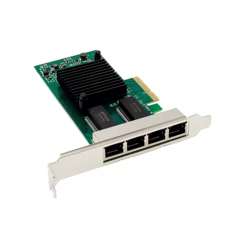 Tīkla karte MicroConnect I350-T4 PCIe x4 1GbE – 4 portu Gigabit Ethernet PCIe x4