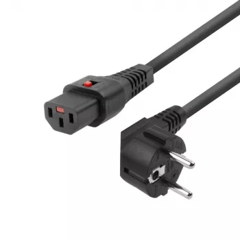 Strāvas kabelis MicroConnect MC-SCHC13-3 — IEC C13 uz Schuko, 1,8 m