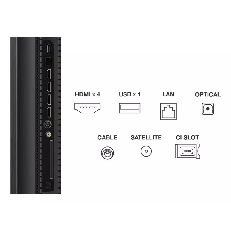 TCL 50C7K televizors 127 cm (50 inch) 4K Ultra HD Smart TV Wi-Fi Metālisks 2000 cd/m²