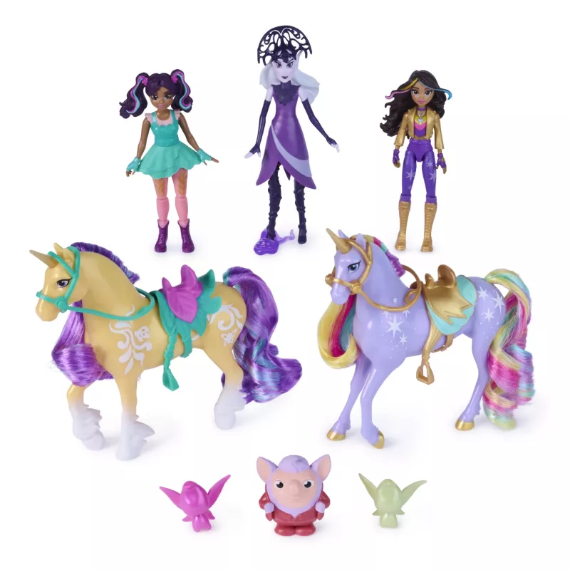 Unicorn Academy Magic Unleashed Adventure Pack ar Sofiju, Aivu, Ravenzellu, Wildstar, Leaf un citiem