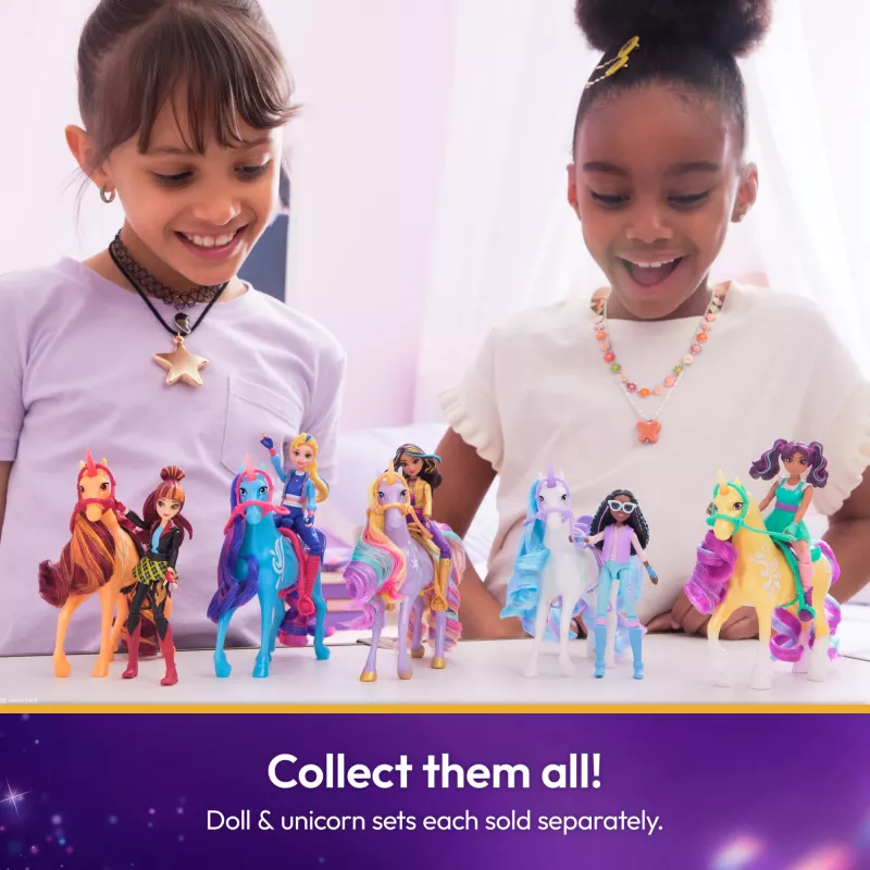 Unicorn Academy Magic Unleashed Adventure Pack ar Sofiju, Aivu, Ravenzellu, Wildstar, Leaf un citiem