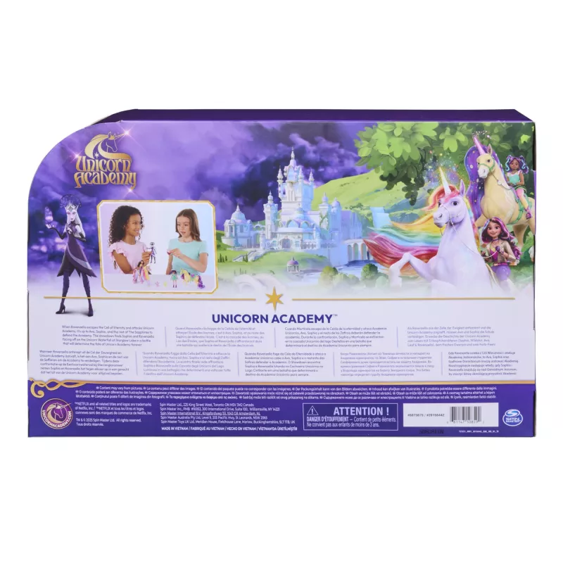 Unicorn Academy Magic Unleashed Adventure Pack ar Sofiju, Aivu, Ravenzellu, Wildstar, Leaf un citiem