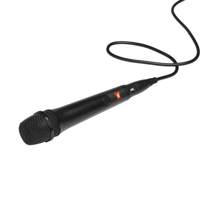 JBL PBM 100 Melns – karaokes mikrofons, -55 dB, 50–15000 Hz, 600 Ω, kardoīds, vadu