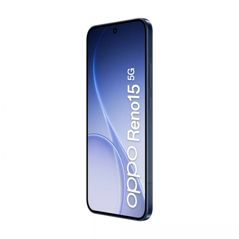 OPPO Reno15 5G 16,7 cm (6,59 collu) Divas SIM Android 16.0 USB Type-C 8 GB 512 GB 6500 mAh Melns