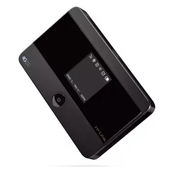 TP-Link M7350 4G LTE mobilais Wi-Fi maršrutētājs, melns