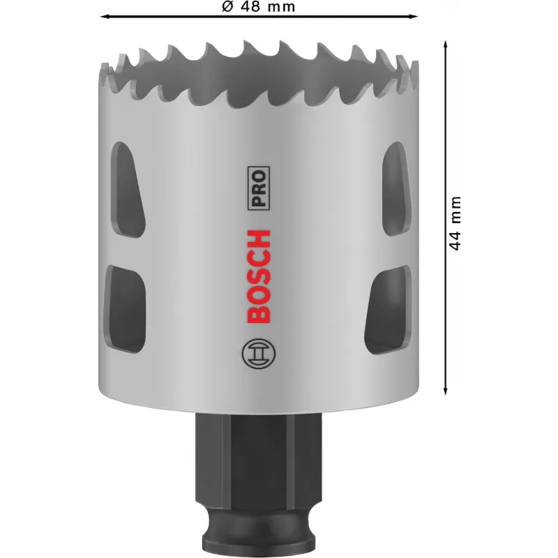 Urbzāģis Bosch PRO Multi Material PC Plus 44/48 mm — viens gabals urbjiem