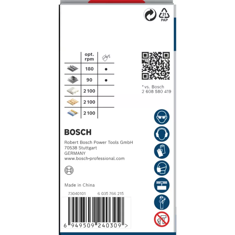 Urbzāģis Bosch PRO Multi Material PC Plus 44/48 mm — viens gabals urbjiem