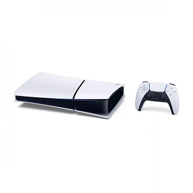 Sony PlayStation 5 (slim) Digital Edition, melna, balta, 1TB SSD