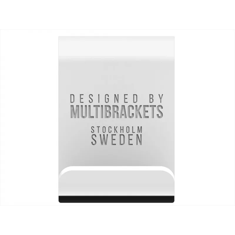 Multibrackets M austiņu turētājs galdam balts
