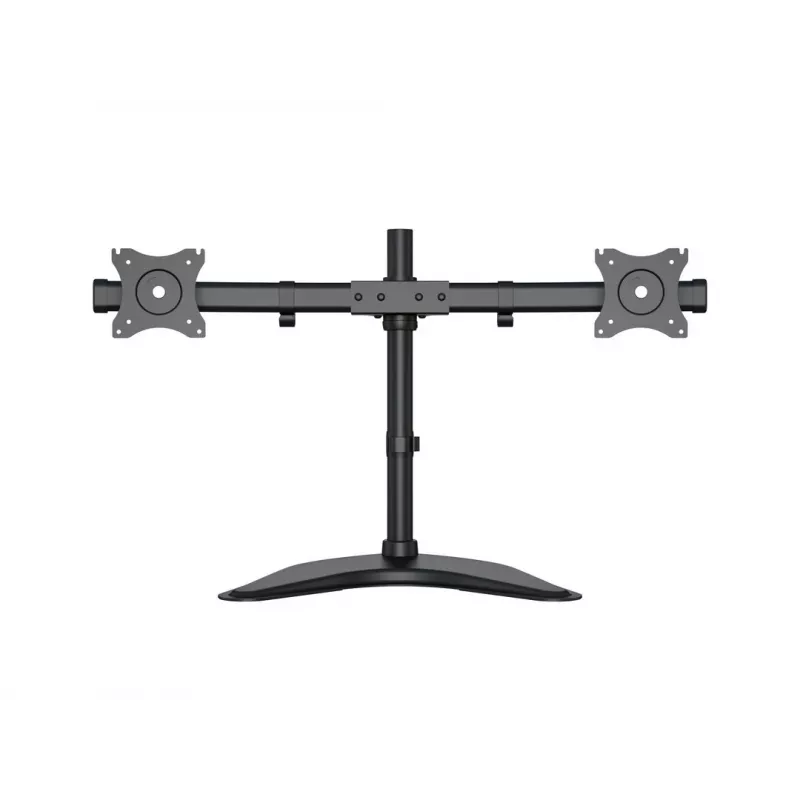 Multibrackets M Deskstand Basic Dual, brīvi stāvošs, 16 kg, 38.1 cm (15 collas), 68.6 cm (27 collas), 100 x 100 mm, Melns