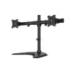 Multibrackets M Deskstand Basic Dual, brīvi stāvošs, 16 kg, 38.1 cm (15 collas), 68.6 cm (27 collas), 100 x 100 mm, Melns