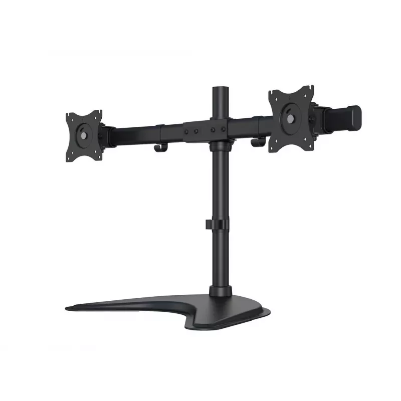 Multibrackets M Deskstand Basic Dual, brīvi stāvošs, 16 kg, 38.1 cm (15 collas), 68.6 cm (27 collas), 100 x 100 mm, Melns